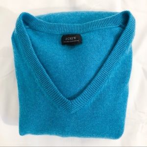J.Crew Italian Cashmere V-neck Sweater